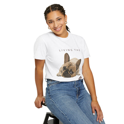 Pawsitive Life T-Shirt — Cute French Bulldog Graphic Tee