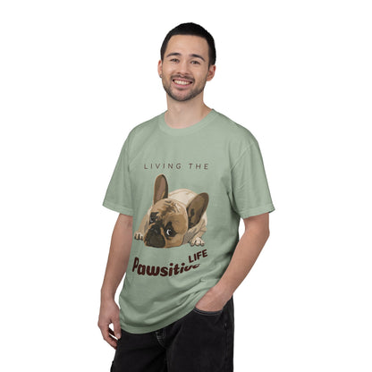 Pawsitive Life T-Shirt — Cute French Bulldog Graphic Tee