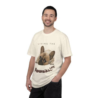 Pawsitive Life T-Shirt — Cute French Bulldog Graphic Tee