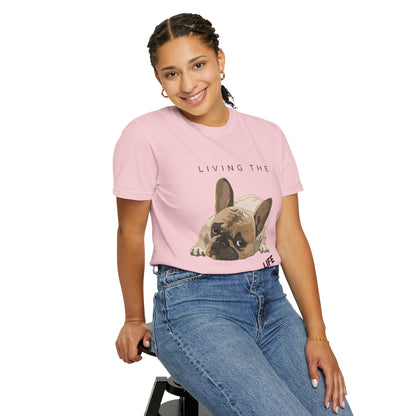 Pawsitive Life T-Shirt — Cute French Bulldog Graphic Tee