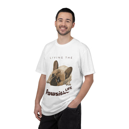 Pawsitive Life T-Shirt — Cute French Bulldog Graphic Tee