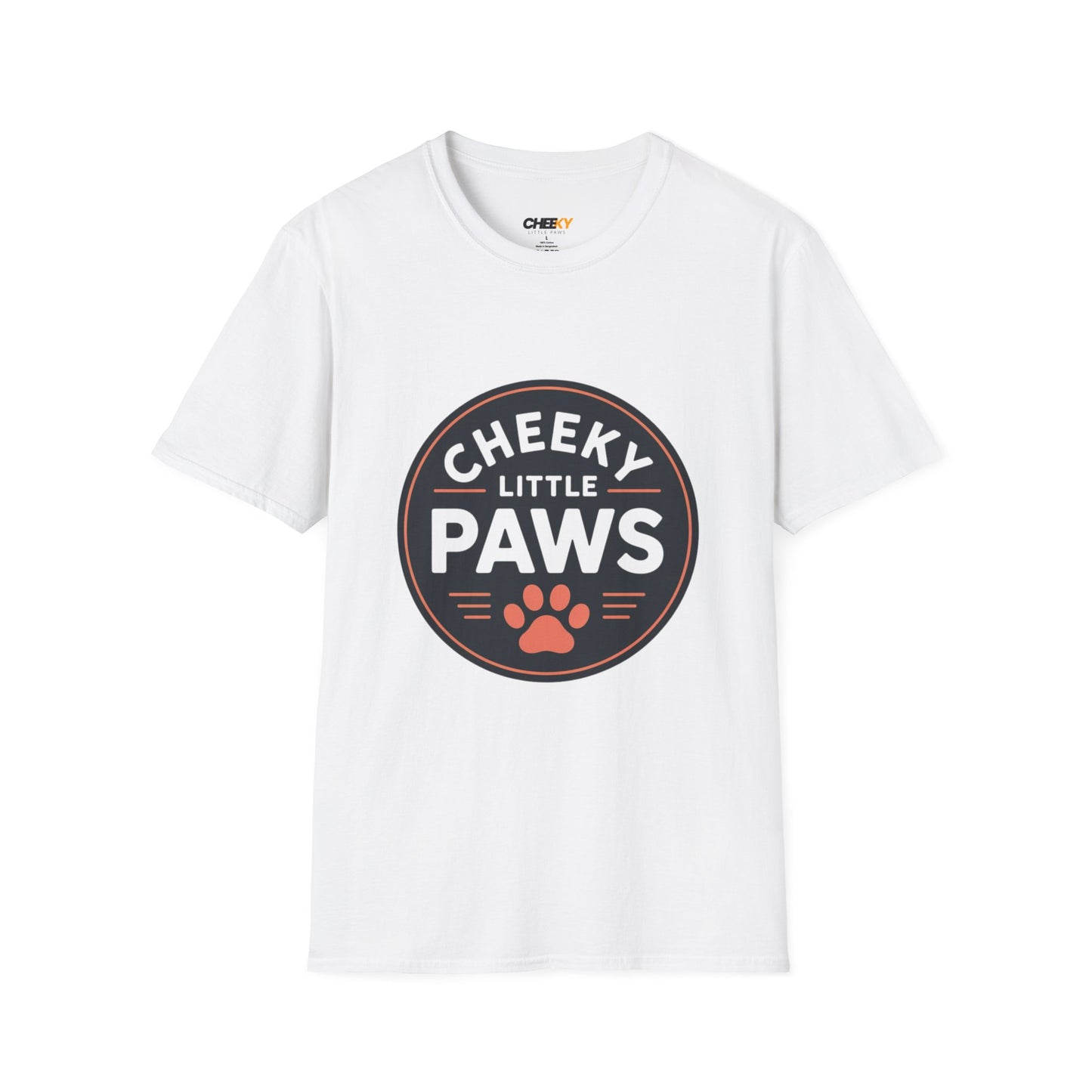 Cheeky Little Paws T-Shirt – Cute Dog Lover Tee