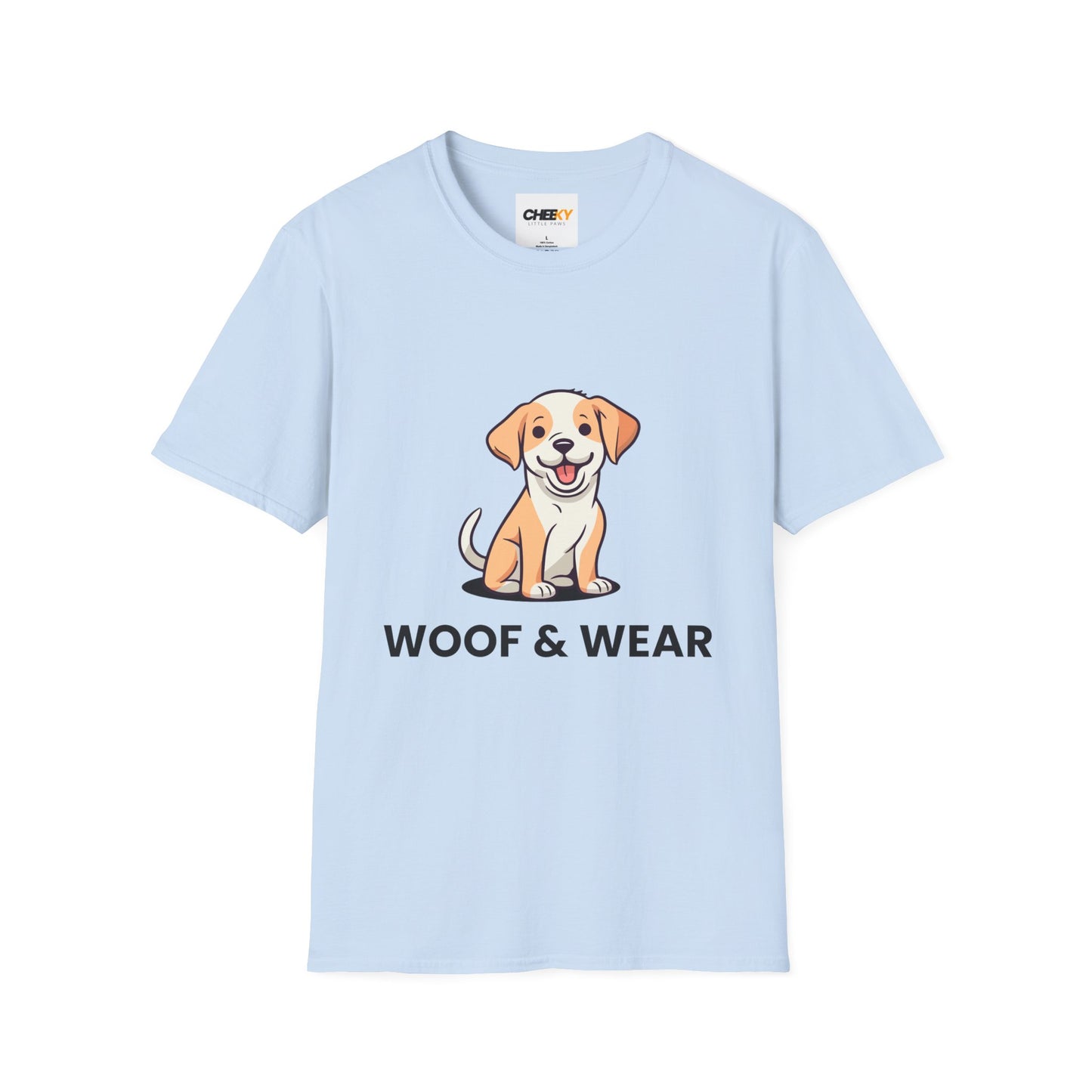 Woof & Wear Puppy T-Shirt — Cute Dog Lover Tee