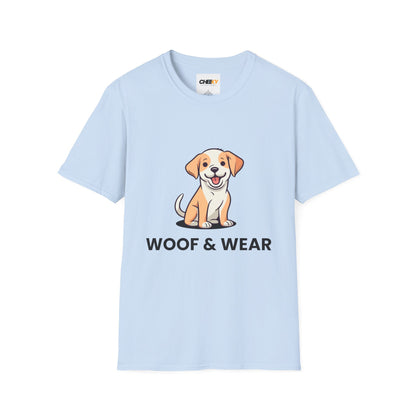 Woof & Wear Puppy T-Shirt — Cute Dog Lover Tee