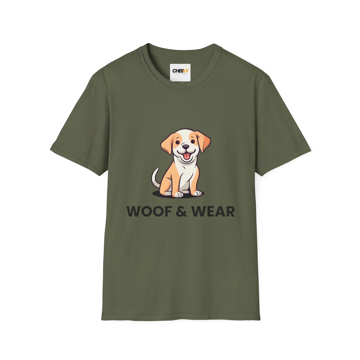 Woof & Wear Puppy T-Shirt — Cute Dog Lover Tee