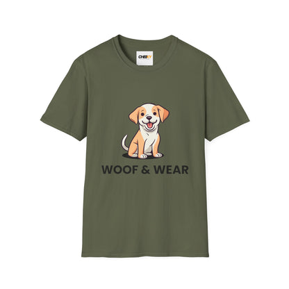 Woof & Wear Puppy T-Shirt — Cute Dog Lover Tee