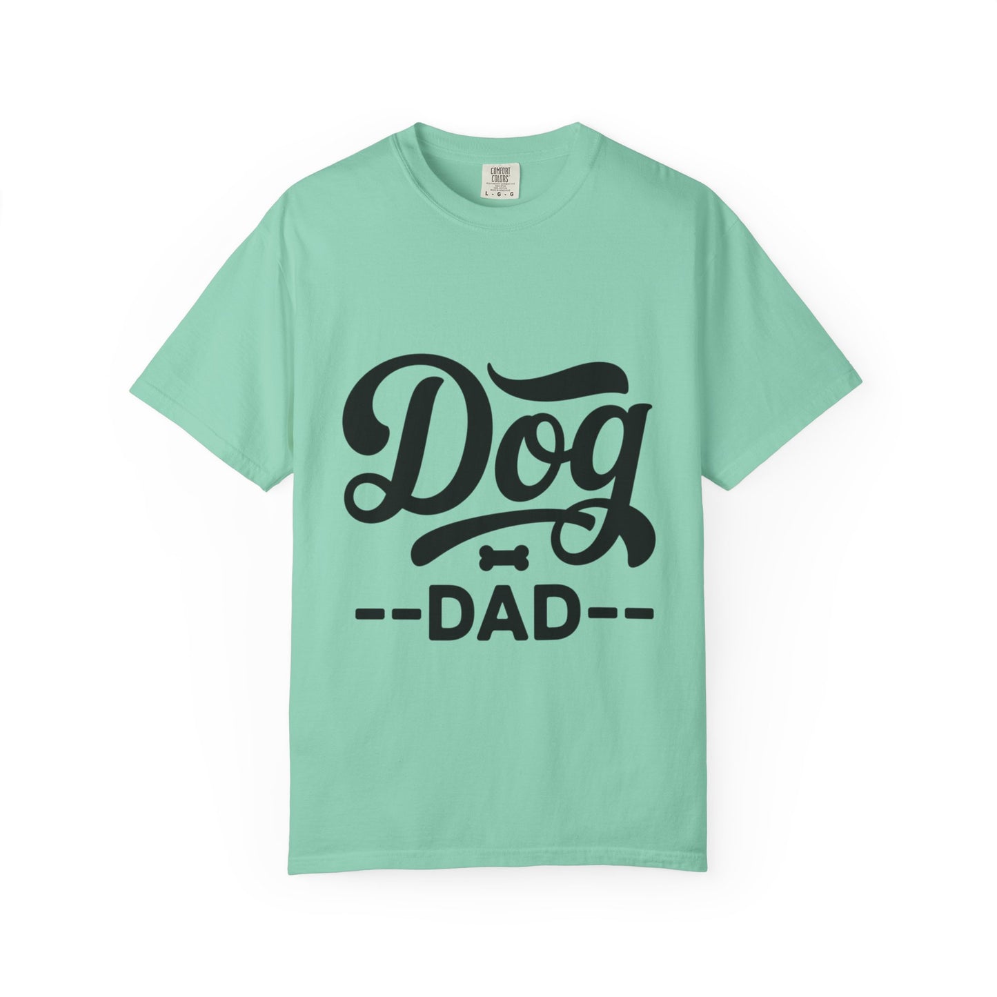 Dog Dad T‑Shirt — Retro Script Pet Lover Tee
