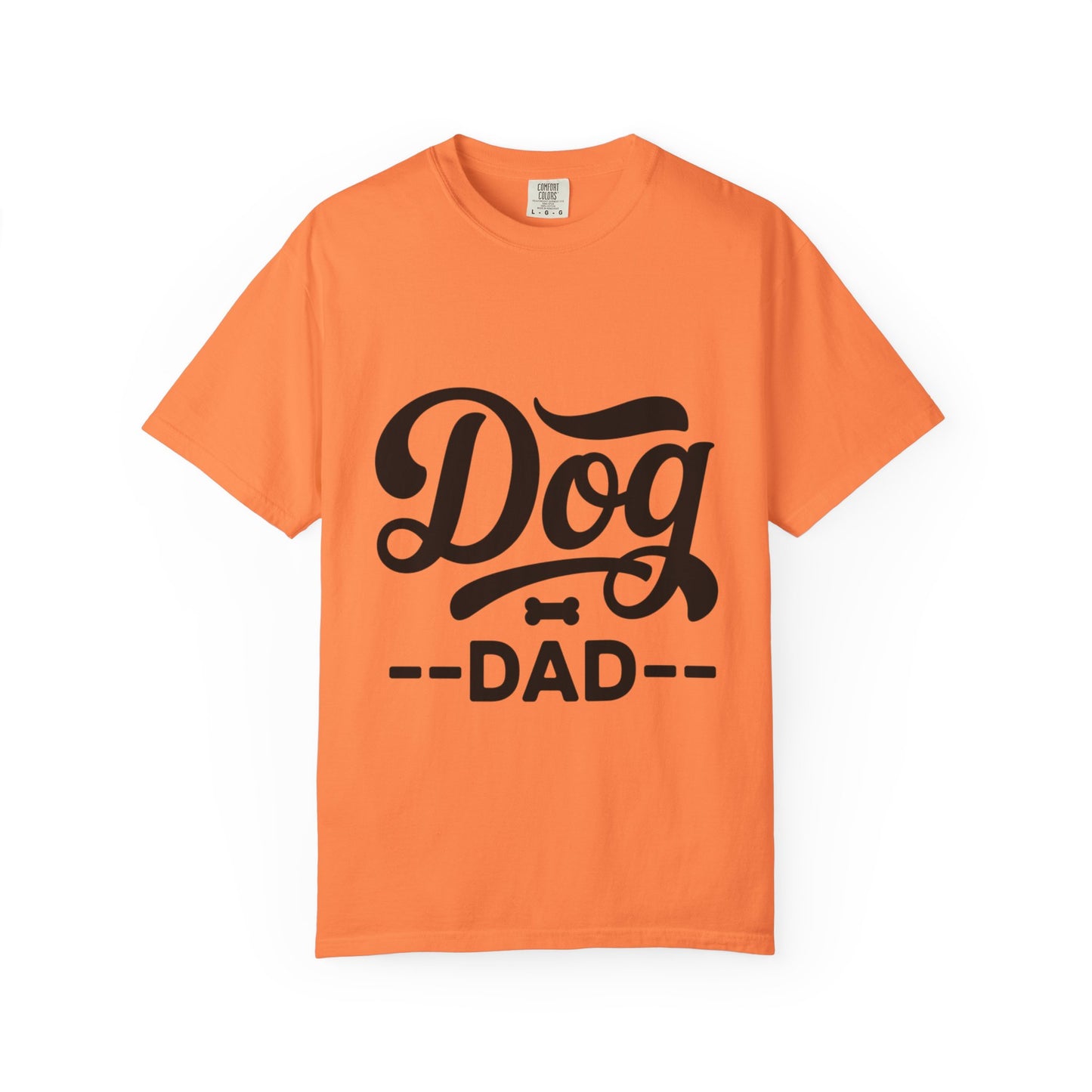 Dog Dad T‑Shirt — Retro Script Pet Lover Tee