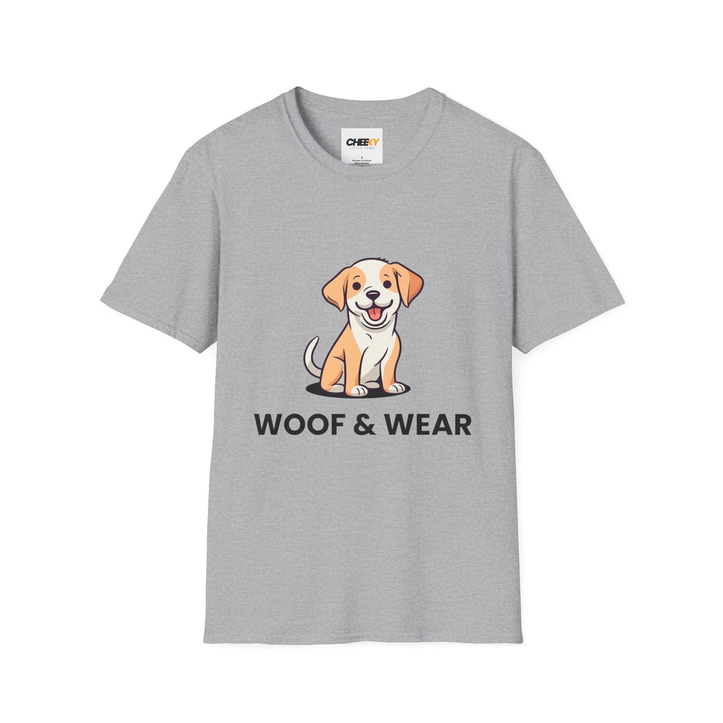 Woof & Wear Puppy T-Shirt — Cute Dog Lover Tee