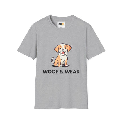 Woof & Wear Puppy T-Shirt — Cute Dog Lover Tee