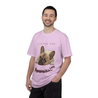 Pawsitive Life T-Shirt — Cute French Bulldog Graphic Tee