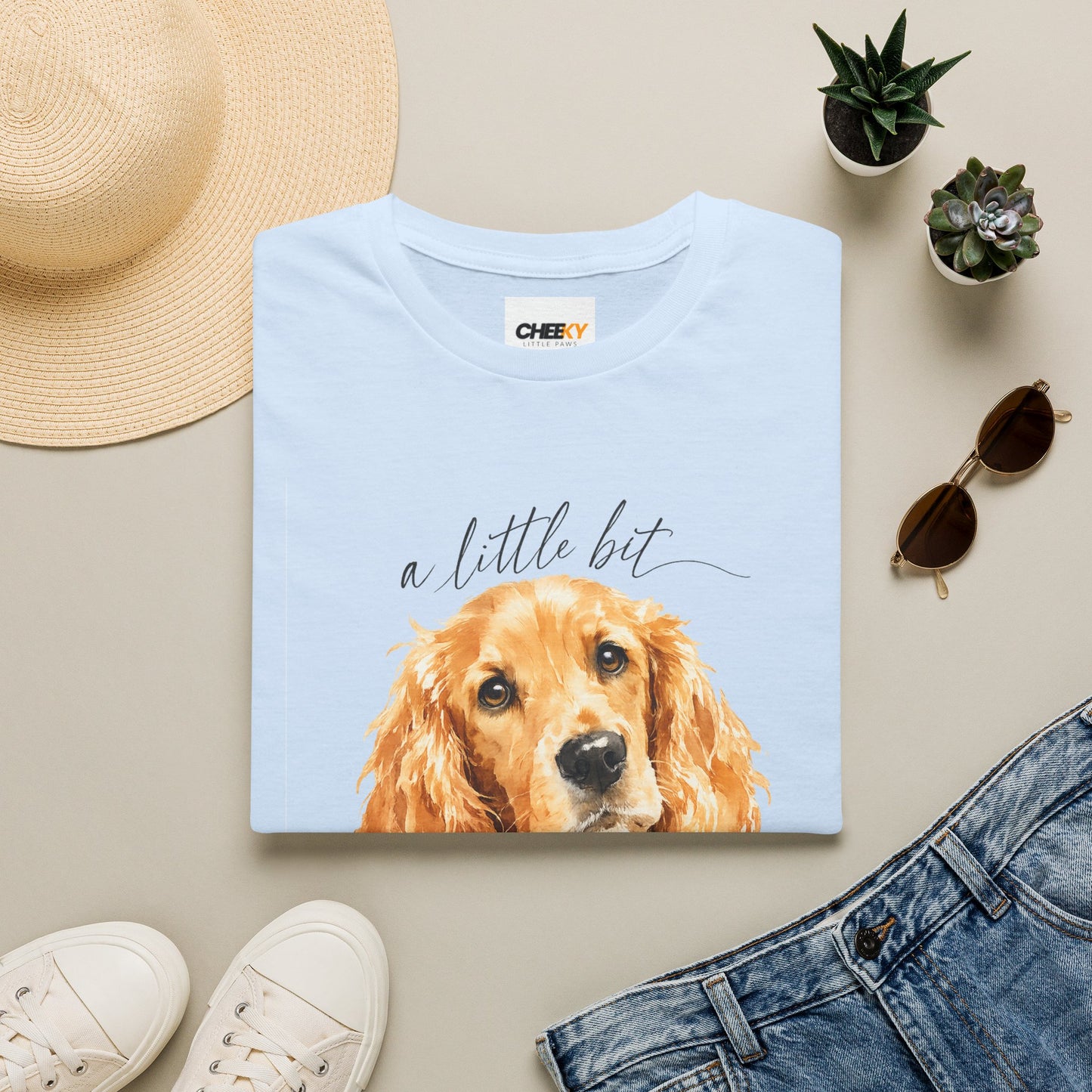 Dog Mum Life T-Shirt — A Little Bit (Cocker Spaniel)