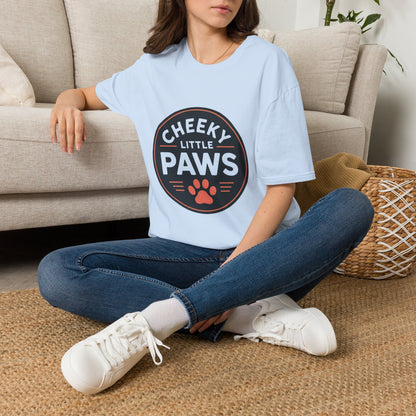 Cheeky Little Paws T-Shirt – Cute Dog Lover Tee