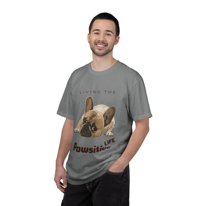Pawsitive Life T-Shirt — Cute French Bulldog Graphic Tee