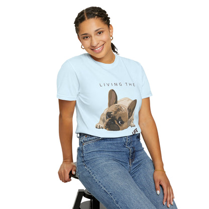 Pawsitive Life T-Shirt — Cute French Bulldog Graphic Tee
