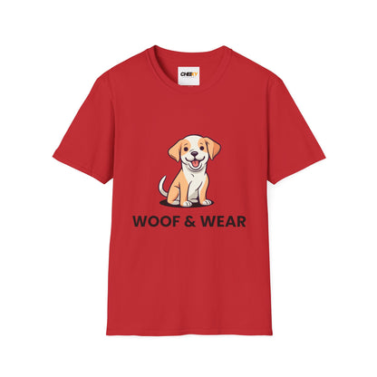 Woof & Wear Puppy T-Shirt — Cute Dog Lover Tee