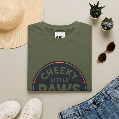 Cheeky Little Paws T-Shirt – Cute Dog Lover Tee