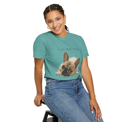 Pawsitive Life T-Shirt — Cute French Bulldog Graphic Tee