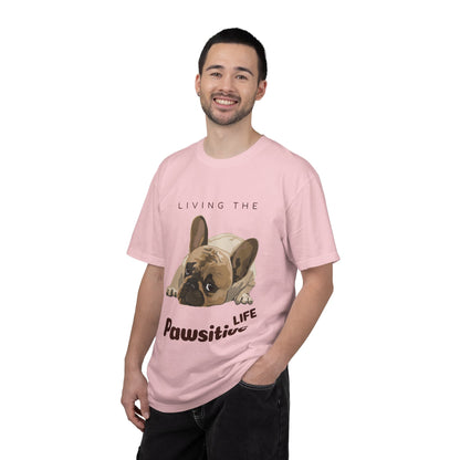 Pawsitive Life T-Shirt — Cute French Bulldog Graphic Tee