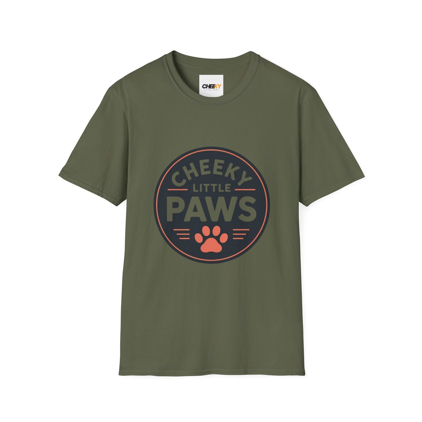 Cheeky Little Paws T-Shirt – Cute Dog Lover Tee