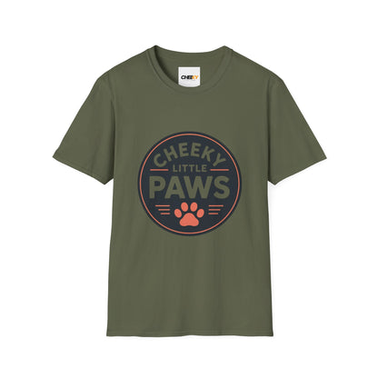 Cheeky Little Paws T-Shirt – Cute Dog Lover Tee