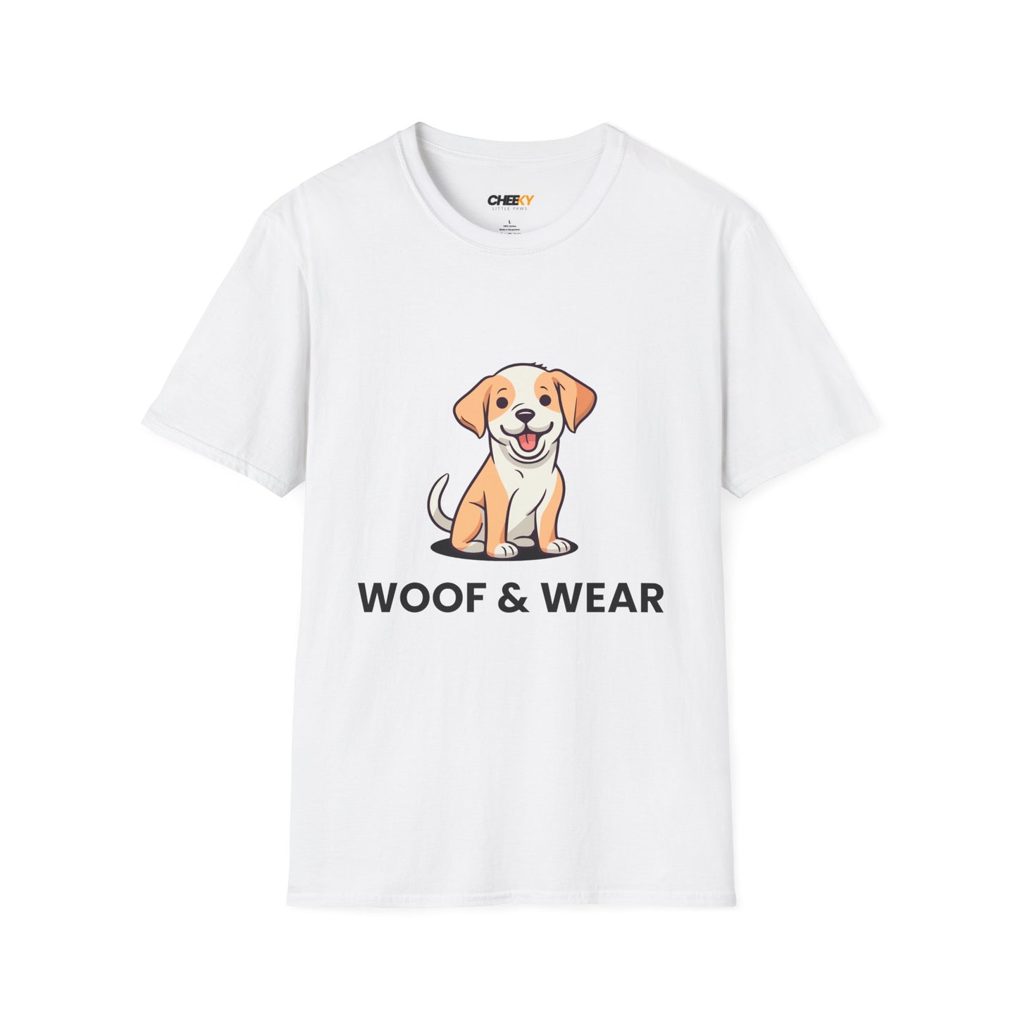 Woof & Wear Puppy T-Shirt — Cute Dog Lover Tee