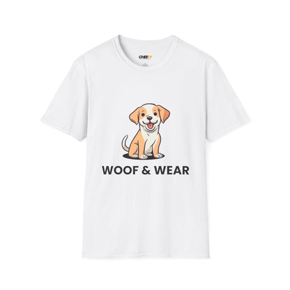 Woof & Wear Puppy T-Shirt — Cute Dog Lover Tee