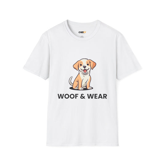 Woof & Wear Puppy T-Shirt — Cute Dog Lover Tee