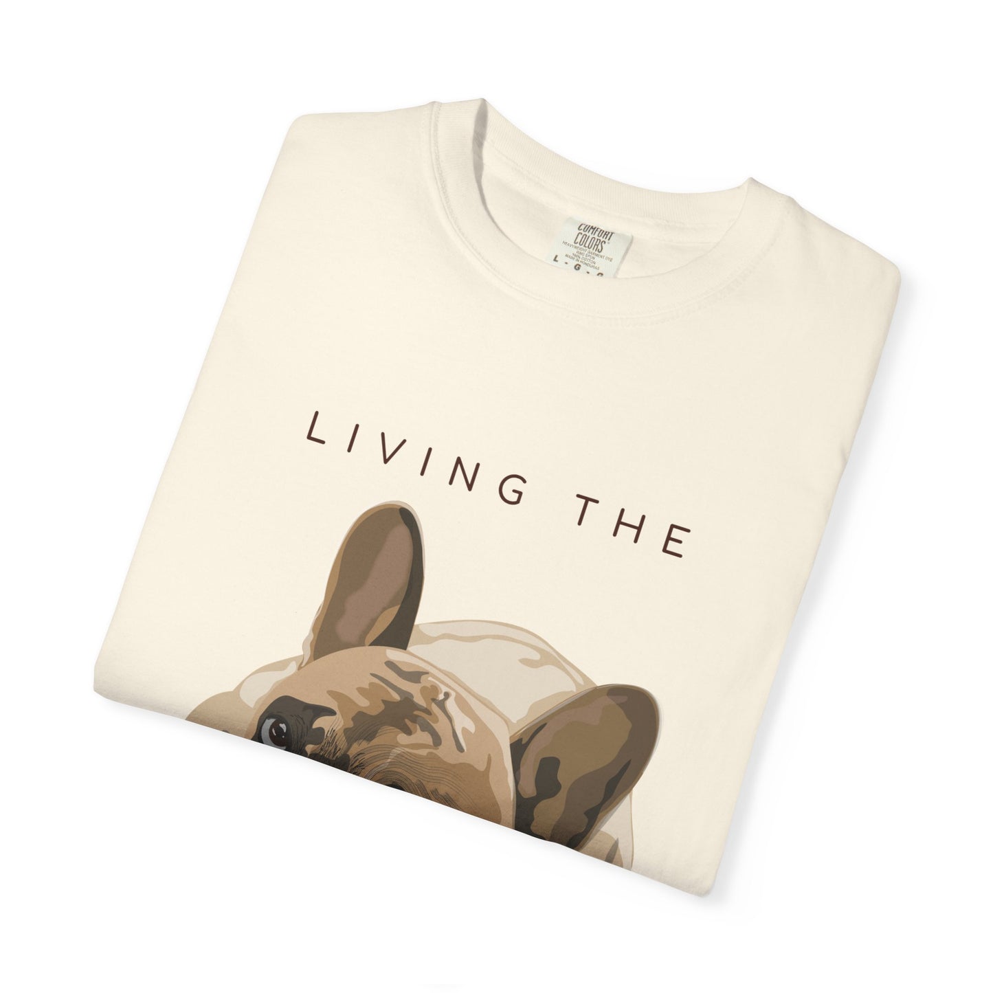 Pawsitive Life T-Shirt — Cute French Bulldog Graphic Tee