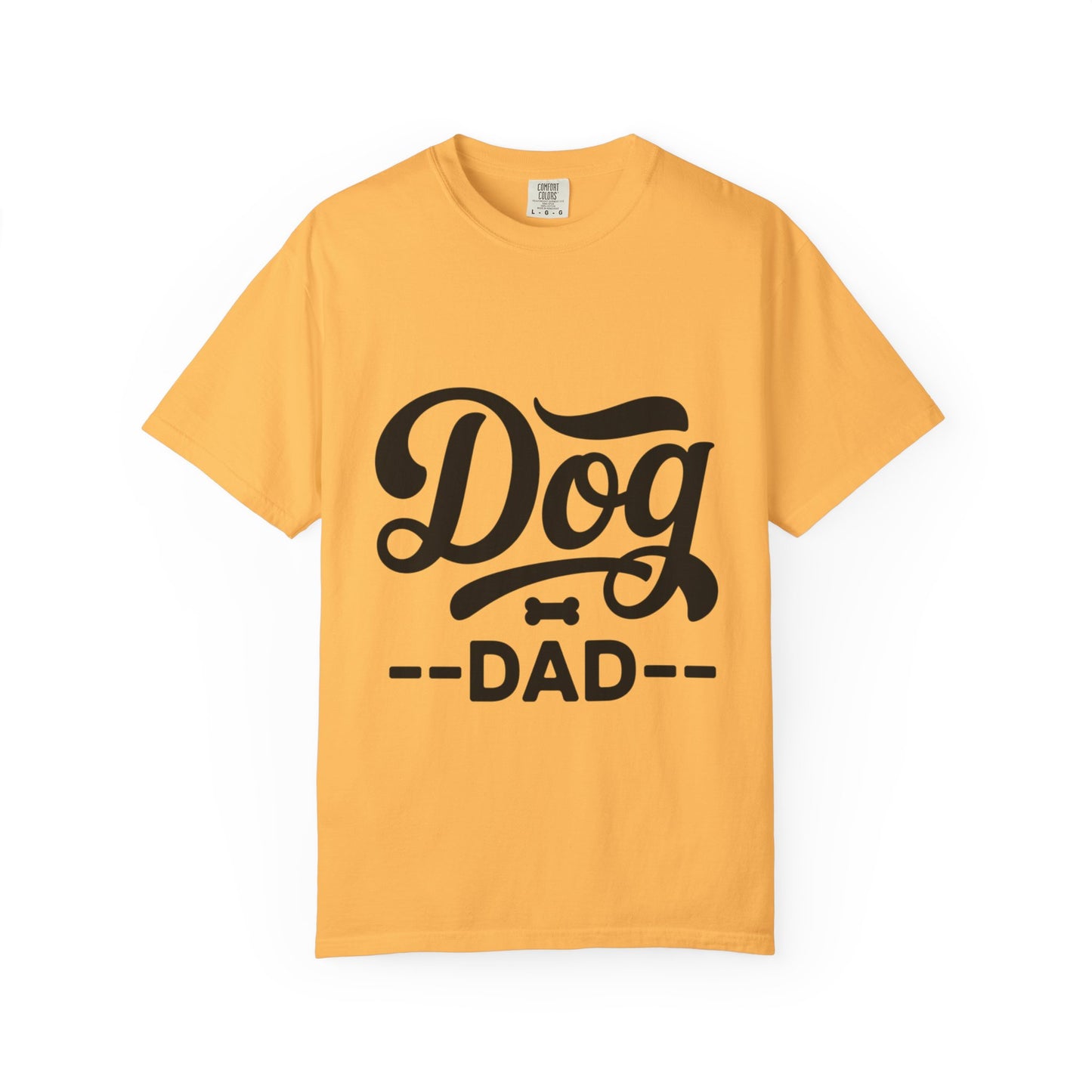 Dog Dad T‑Shirt — Retro Script Pet Lover Tee