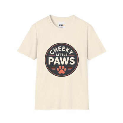 Cheeky Little Paws T-Shirt – Cute Dog Lover Tee