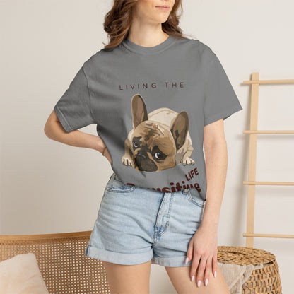 Pawsitive Life T-Shirt — Cute French Bulldog Graphic Tee