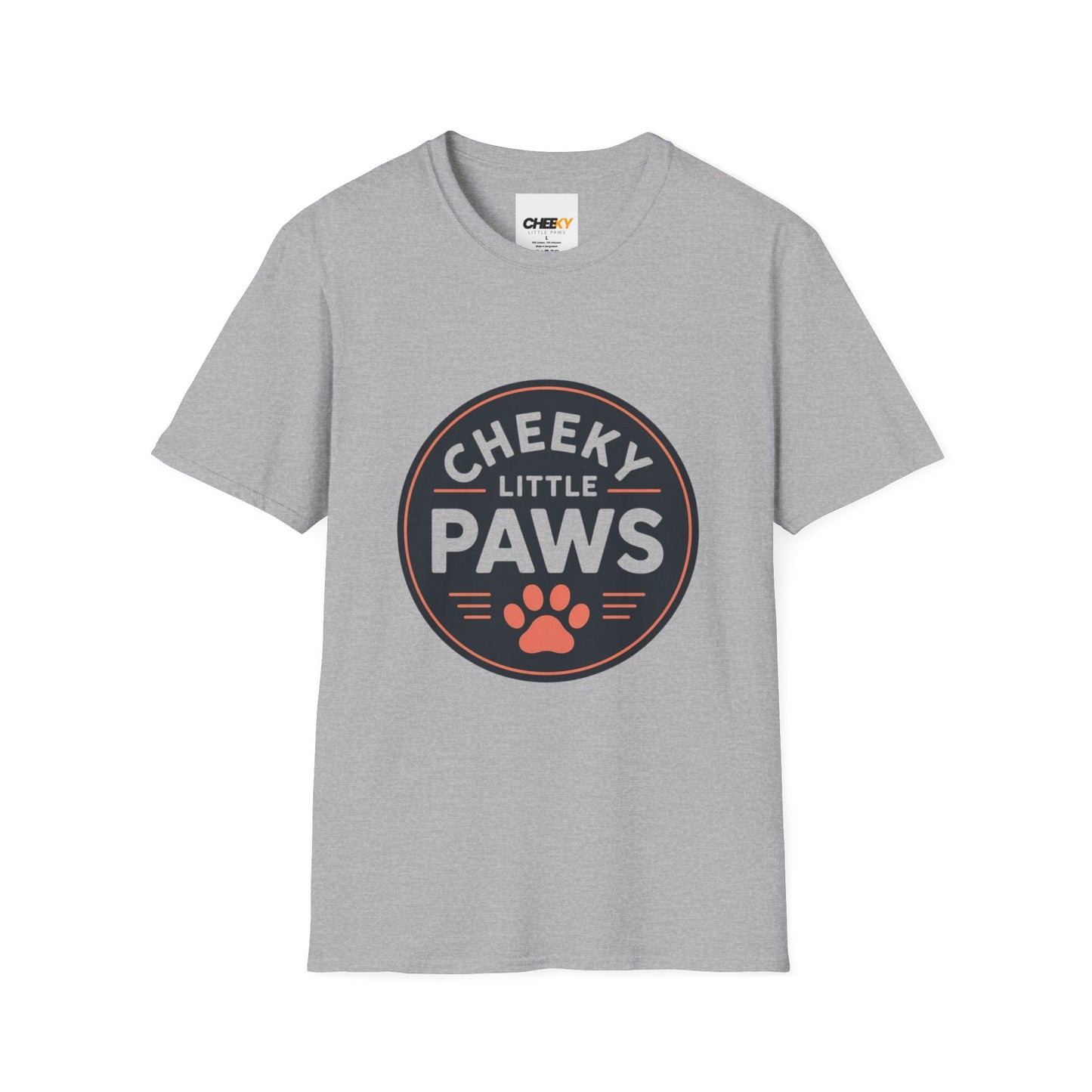 Cheeky Little Paws T-Shirt – Cute Dog Lover Tee